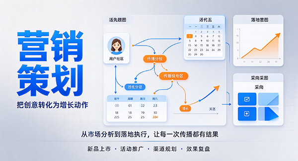 岷县营销策划